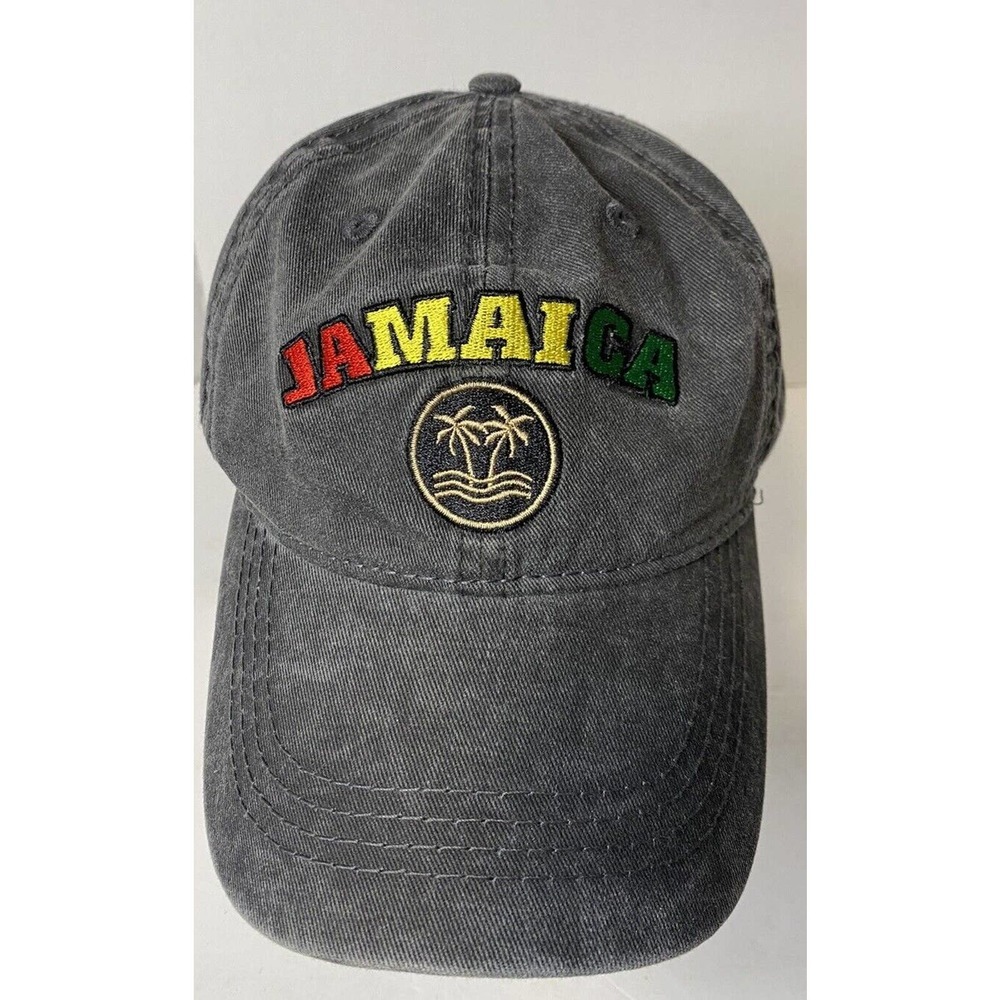 TBL Jamaica Baseball Gray Hat‎ Island Tropical Palm Beach